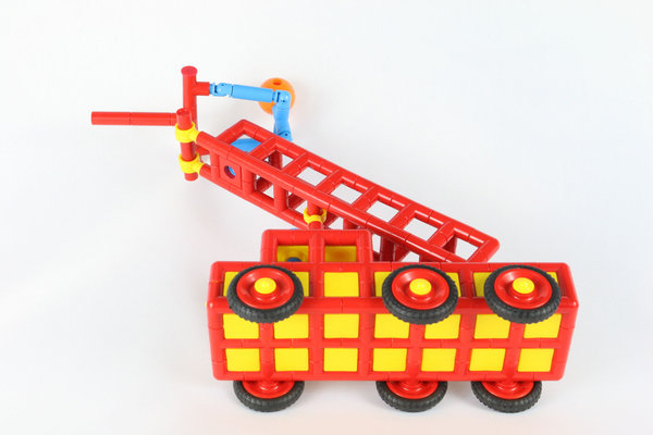 Java Set 5 - Spielzeugbaukasten großes Feuerwehrauto