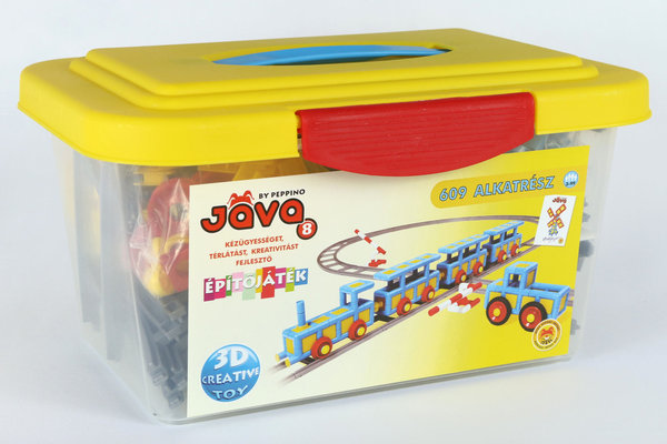 Java Peppino 8 - Spielzeugbaukasten Eisenbahn