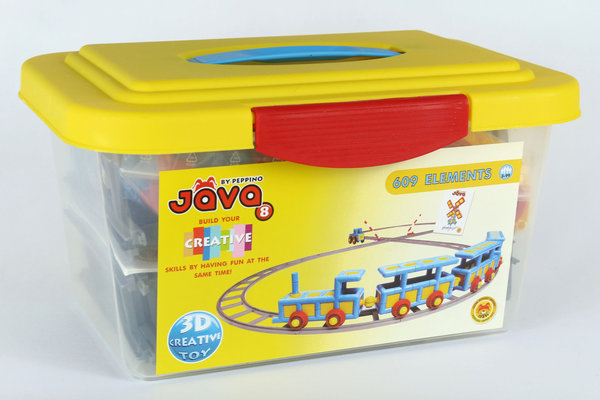Java Set 8 - Spielzeugbaukasten Eisenbahn